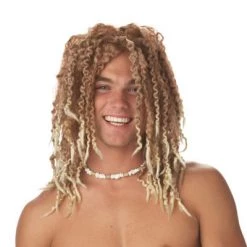 California Wigs Beach Bum Wig Rustic Blond