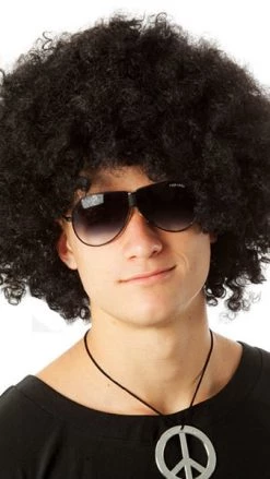 Wig Outlet 70s Disco Jumbo Afro Wig Black