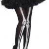Leg Avenue Nylon Skeleton Print Bone Tights