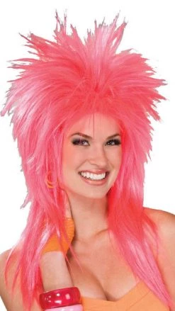 Forum 80s Pink Pizazz Wig
