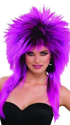 Forum 80s Purple Pizazz Wig