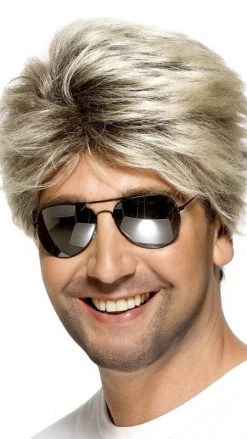 Smiffys 80s Street Wig Blond And Brown Wigs