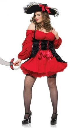 Leg Avenue Buy Vixen Pirate Wench Plus Size Buy Womens Costumes