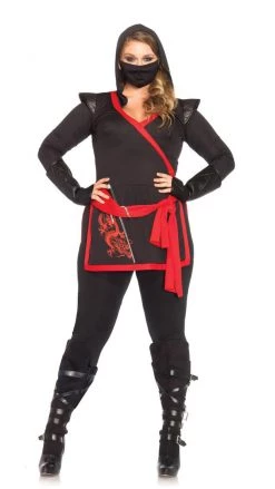 Leg Avenue Buy Womens Costumes Buy Ninja Assassin Plus Size