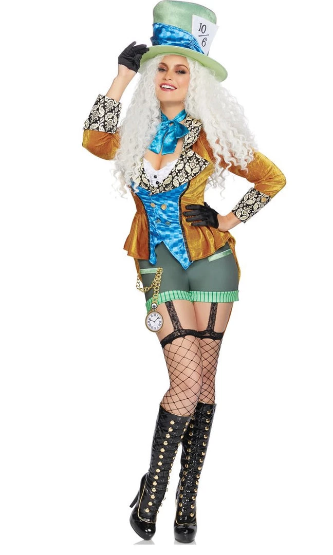 Leg Avenue Classic Mad Hatter Girl 2 Leg Avenue Classic Mad Hatter Girl