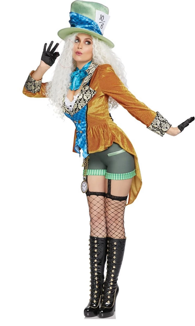 Leg Avenue Classic Mad Hatter Girl 4 Leg Avenue Classic Mad Hatter Girl