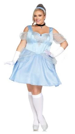 Leg Avenue New Products & Restocks Glass Slipper Sweetie Plus Size