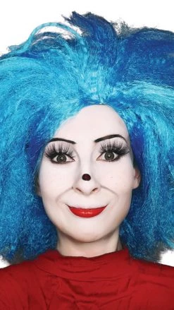 Wig Outlet Buy Thing 1 Thing 2 Wig Crazy Blue Wigs