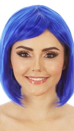 Wig Outlet Wigs Glamour Bob Wig Blue