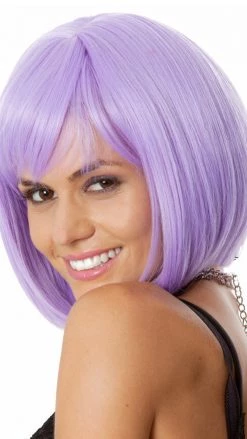 Wig Outlet Wigs Buy Glamour Bob Wig Purple