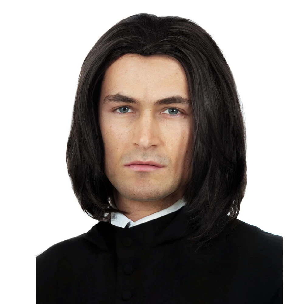 Wig Outlet Dark Professor Severus Snape Wig Black Wigs 3 Wig Outlet Dark Professor Severus Snape Wig Black Wigs