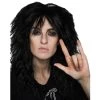 Wig Outlet Wigs Buy 80s Glam Rock God Wig Black
