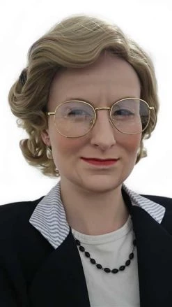 Wig Outlet Mrs Doubtfire Style Old Lady Wig Dark Blond Wigs