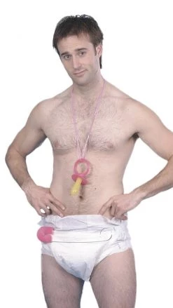 Party Dudes Stags & Hens Buy Big Baby Kit Blue