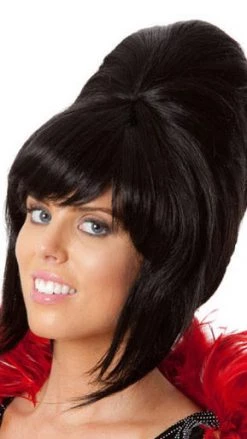 Wig Outlet Wigs Buy 60s Beehive Wig Black
