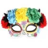 Party Dudes Buy Frida Day Of The Dead Bright Flowers Eye Mask New Products & Restocks