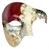 Party Dudes Buy Maestro Red And Gold Half Face Mask New Products & Restocks