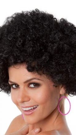 Wig Outlet Party Afro Unisex Wig Black Wigs