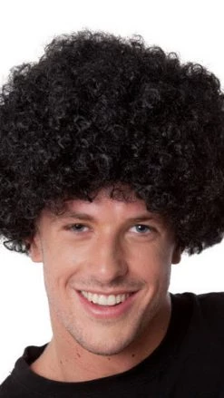 Wig Outlet Party Afro Unisex Wig Black Wigs