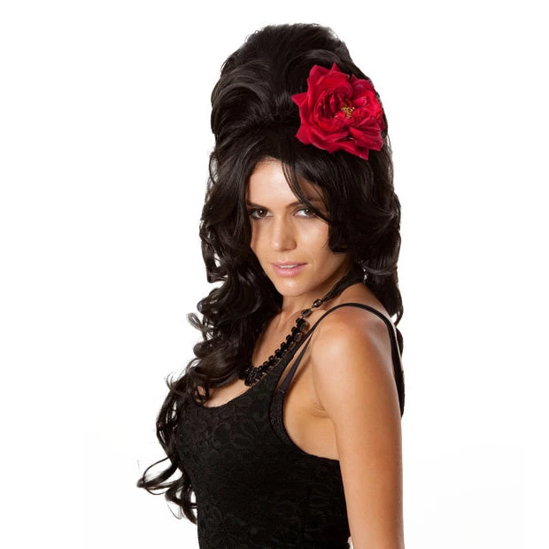 Wig Outlet Buy Rehab Beehive Amy Winehouse Wig Black 2 Wig Outlet Buy Rehab Beehive Amy Winehouse Wig Black