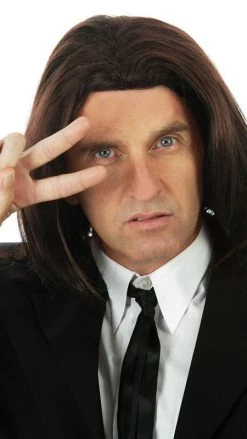 Wig Outlet Vincent Vega Pulp Fiction Wig Brown