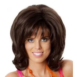 Wig Outlet Big Hair 60s Hairspray Style Tracy Turnblad Wig Brown Wigs