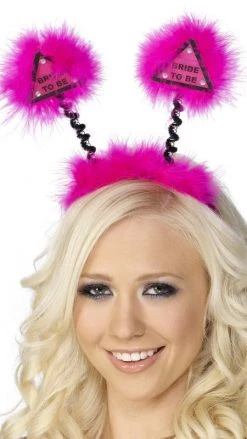 Party Dudes Stags & Hens Bride To Be Pink Head Bopper