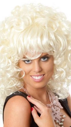 Wig Outlet Dolly Parton Style Wig Deluxe Dark Blond Wigs