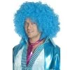 Smiffys Wigs Buy Fairy Godbrother Wig Blue Afro