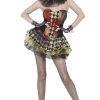 Smiffys Buy Crazy Zombie Clown Buy Womens Costumes