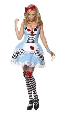 Smiffys Buy Fever Miss Wonderland Buy Womens Costumes