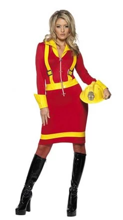 Smiffys Buy Hot Firefighter Buy Womens Costumes