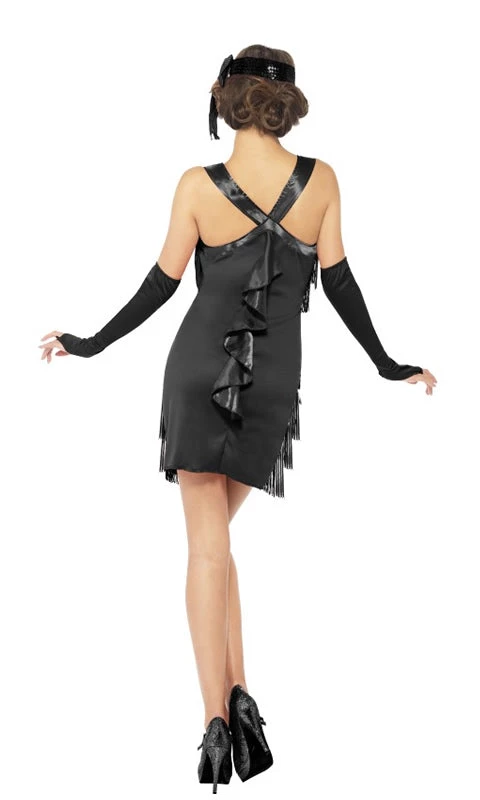 Smiffys Buy Flapper Hottie Black 5 Smiffys Buy Flapper Hottie Black