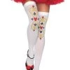 Leg Avenue Stockings With Follow Suit Playing Card Stockings & Tights
