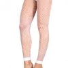 Leg Avenue Stockings & Tights Footless Net Tights White