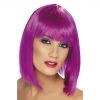Smiffys Wigs Glamour Neon Purple Wig