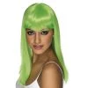 Smiffys Wigs Glamourama Neon Green Wig