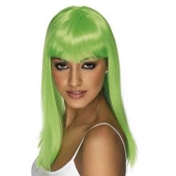 Smiffys Wigs Glamourama Neon Green Wig