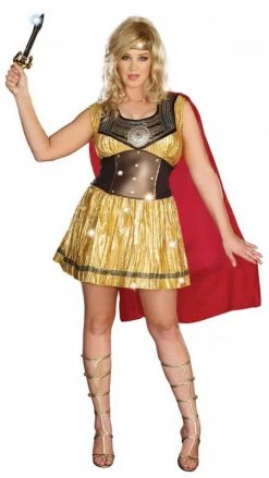 Dream Girl Buy Golden Gladiator Plus Size Buy Womens Costumes