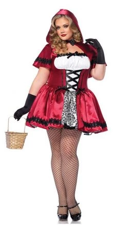 Leg Avenue Buy Rebel Red Riding Hood Plus Size