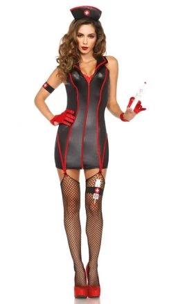 Leg Avenue Buy Womens Costumes Buy Heart Stoppin Nurse Black