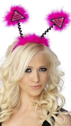 Party Dudes Hen Party Head Boppers Pink Stags & Hens