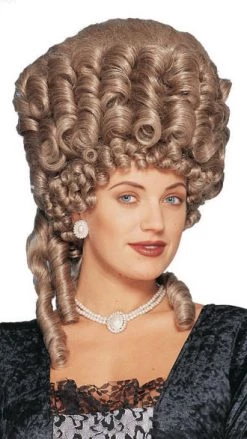 Party Dudes Marie Antoinette Wig Brown Wigs