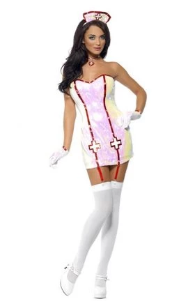 Smiffys Buy Nurse Dazzle Buy Womens Costumes