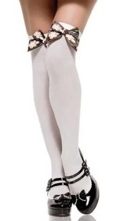 Leg Avenue Stockings With Alpine Bow