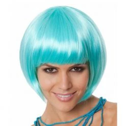 Wig Outlet Buy 20s Party Bob Flapper Wig Aqua