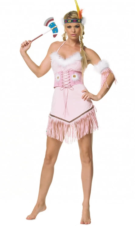 Leg Avenue Buy Pink Indian Warrior Buy Womens Costumes 1 Leg Avenue Buy Pink Indian Warrior Buy Womens Costumes