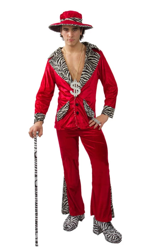 FDW Buy Red Pimp Buy Mens Costumes 1 FDW Buy Red Pimp Buy Mens Costumes
