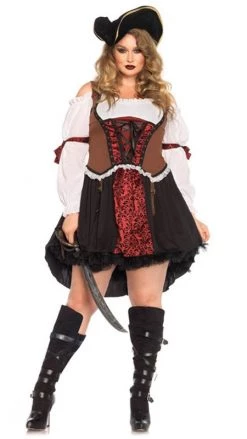 Leg Avenue Buy Ruthless Pirate Wench Plus Size Buy Womens Costumes