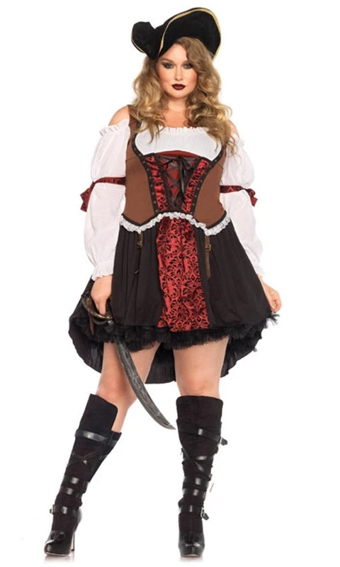 Leg Avenue Buy Ruthless Pirate Wench Plus Size Buy Womens Costumes 1 Leg Avenue Buy Ruthless Pirate Wench Plus Size Buy Womens Costumes